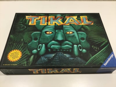 Tikal (som nyt), brætspil, Komplet og helt som nyt. Udgivet i 2000
Se billeder for spille info
Kan s