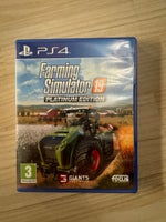Farming simulator 19, PS4, simulation