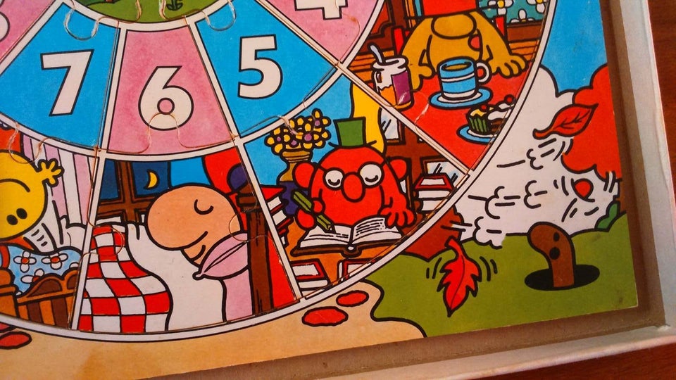 The Mr Men Jigsaw Teaching Clock, Familiespil, brætspil