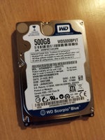 Western Digital (WD), 500 GB, Perfekt