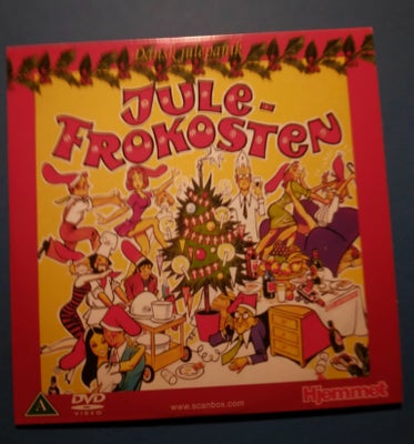Julefrokosten 1976, instruktør Finn henriksen, DVD, komedie, Filmer er I pap cover.

Julefrokosten (