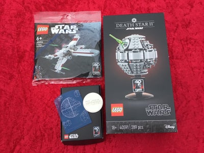 Lego Star Wars, 40591, Lego 30654, 40591, 5007840
Star Wars X-Wing Starfighter, Death Star II, Mønt 