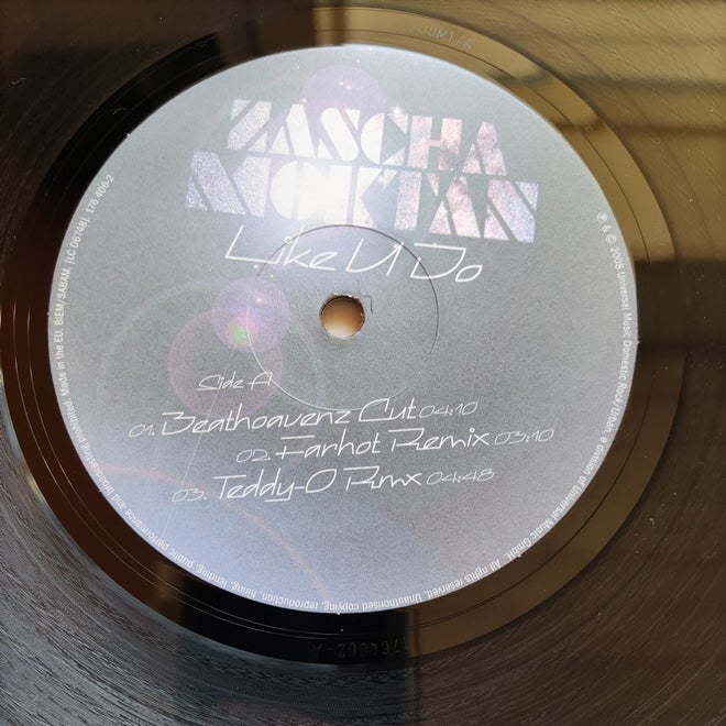 Maxi-single 12", Zascha Moktan