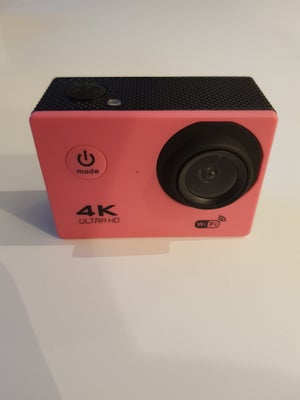Vandtæt Action, digitalt, Kamera, Sports SJ60 vandtæt 4K wifi action kamera - Pink, Perfekt, Nyt