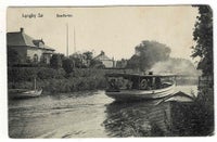 Postkort, Lyngby Sø Baadfarten - sendt 1910