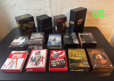 28 Stk Dvd Boks set med komplet film og serier , DVD, andet, 26 Stk Dvd Bokse med komplet/delvis kom