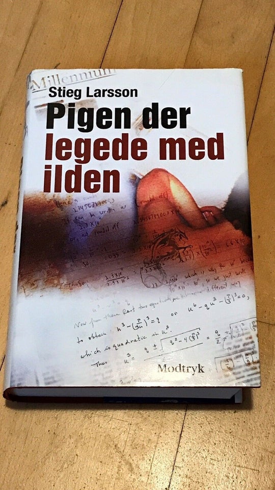 Pigen der legede med ilden, Stieg Larsson, genre: krimi og