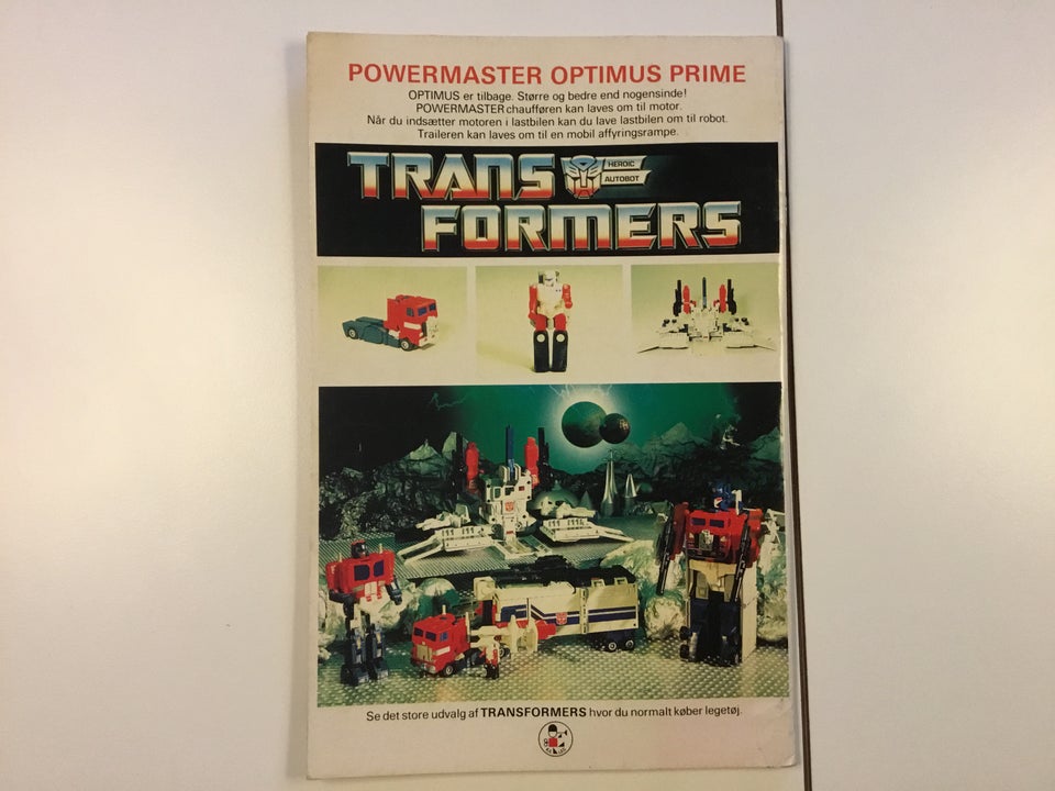 Transformers nr. 2, Tegneserie