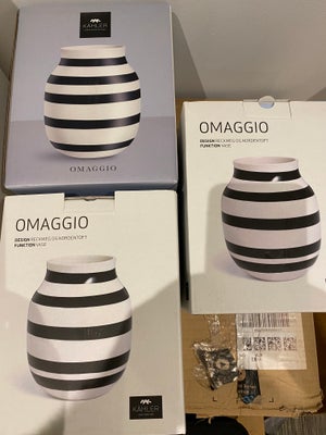 Vase, Omaggio 20cm, Kähler, 3 nye Kähler vaser
150kr pr stk eller alle 3 for 400kr
Skal hentes, send