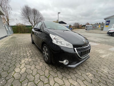 Peugeot 208, 1,4 e-HDi 68 Active ESG, Diesel, aut. 2012, km 209000, sortmetal, nysynet, aircondition