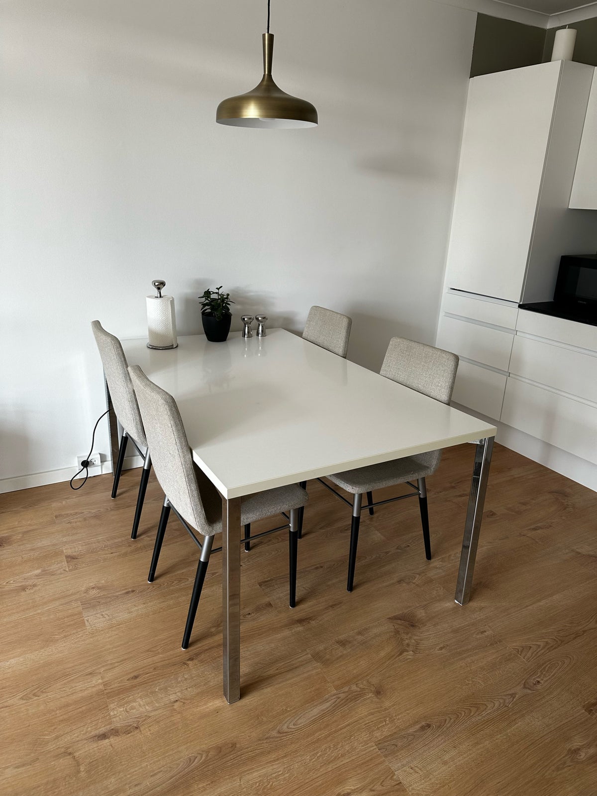 Spisebord, Hvid laminat, IKEA