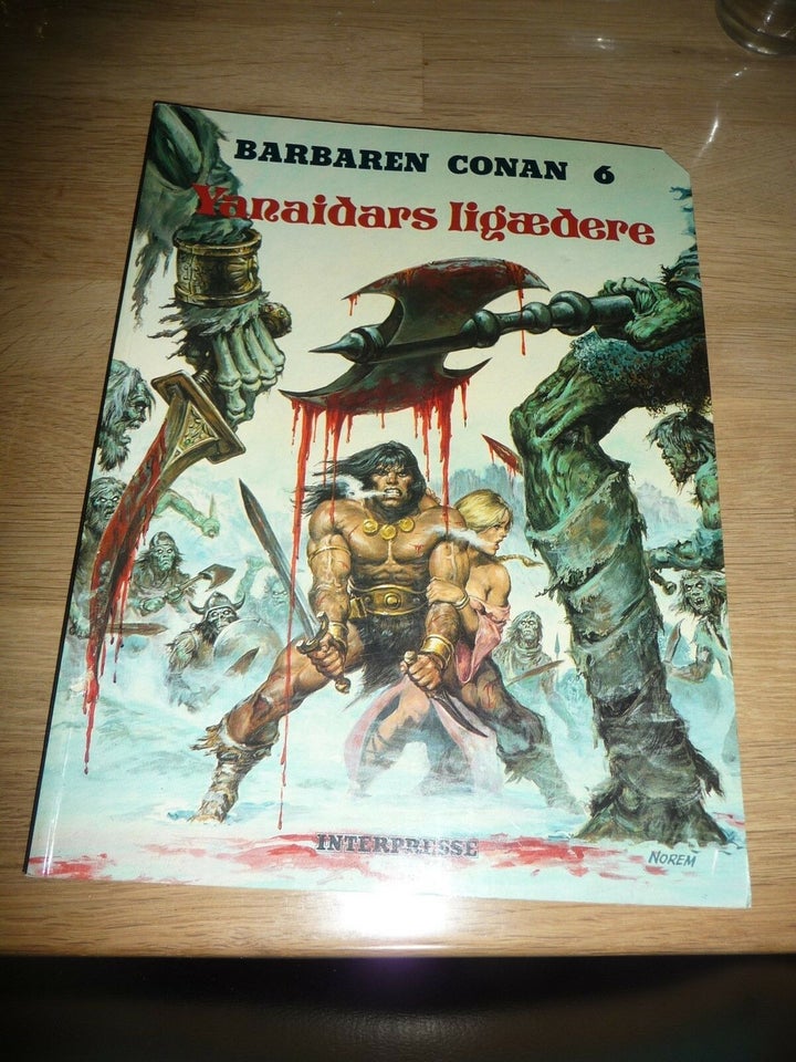 Barbaren Conan 6 Yanidars ligædere, Robert E Howard - L.
