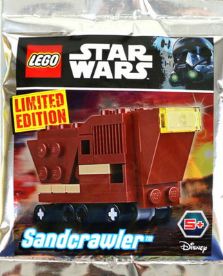 Lego Star Wars, 911725 Sandcrawler - Mini foil pack., Lego 911725 Star Wars Episode 4/5/6: Sandcrawl