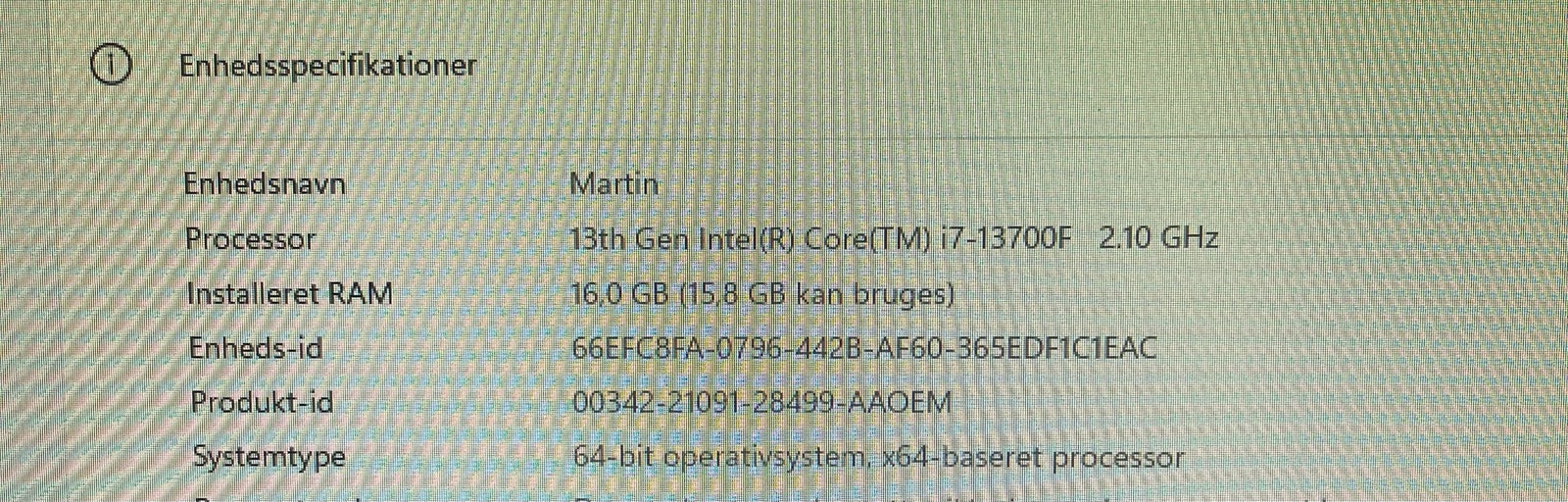 HP, Omen 25L , i7-13700F Ghz