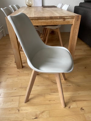 Spisebordsstol, Plastic og træ, Ide møbler, Brugt 6 stk spisebord stole. 

Først til mølle 50kr stk 