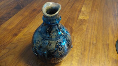 Keramik, Vase, Bjørn Wiinblad, Løgformet, sjælden, fejlfri, 24 cm høj og 16 cm i diameter