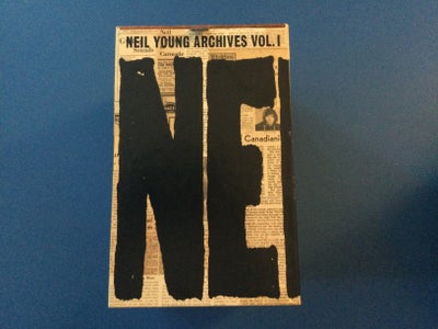 Neil young: Archives vol 1 cd boxset, rock, 12 cd’er + bog m.m.
