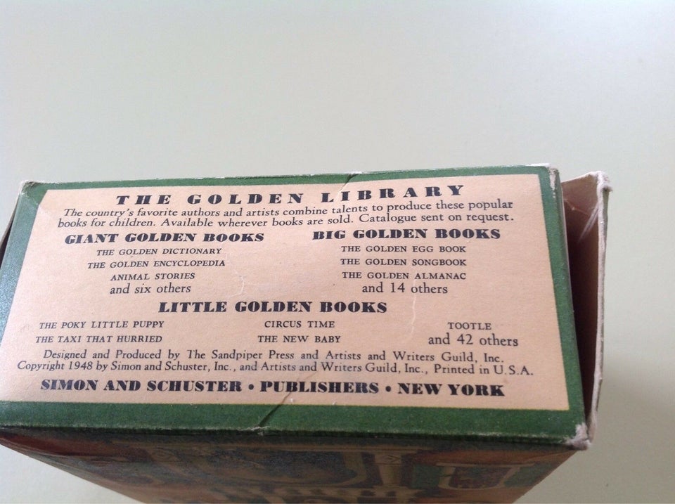 Andre samleobjekter, Amerikanske mini bøger - gammelt