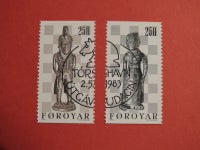 Færøerne, stemplet, AFA 76 - 77 -