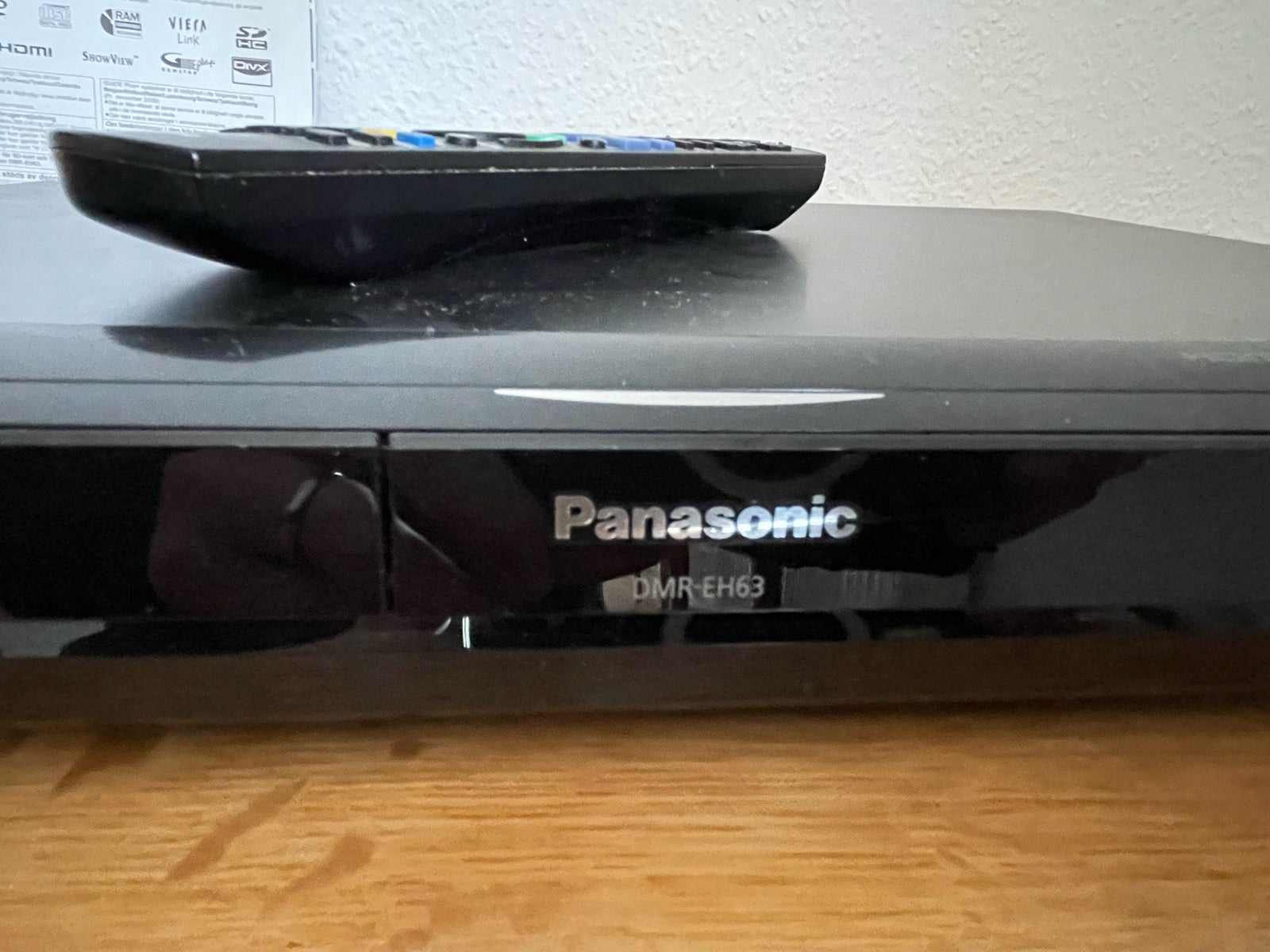 Dvd/video-afspiller, Panasonic, DMR- EH 63