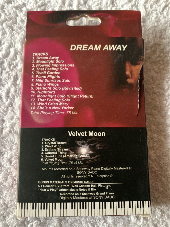 Yul Anderson : Dream Away & Velvet Moon, new age