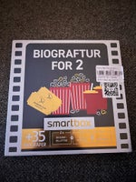 Smartbox biograftur for 2. Værdi 349 kr. 
Gyldi...