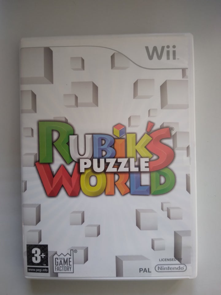 Rubik's puzzle world, Nintendo Wii