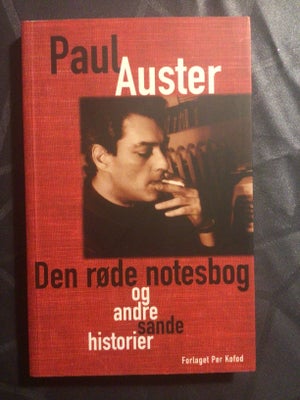 Den røde notesbog og andre sande historier, Paul Auster, genre: roman