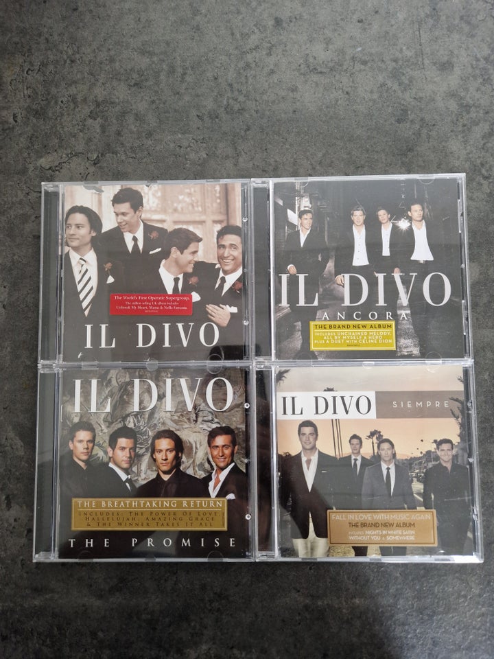 Il Divo: Samling af 4 CDer, opera