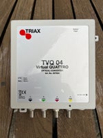Triax TVQ04 Virtual QUATTRO Optical Converter, Triax,