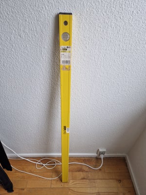 Vaterpas, Stanly, Stanly vaterpas 120 cm. Brugt, Fejler intet. Pris 150 kr .
Afhentes I Næstved