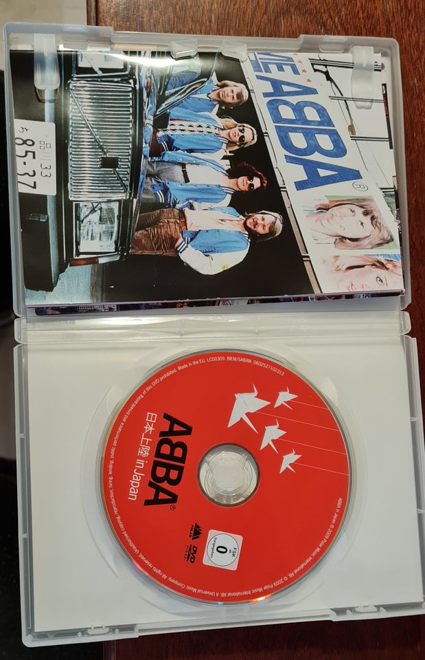 Abba in japan, DVD, musical/dans