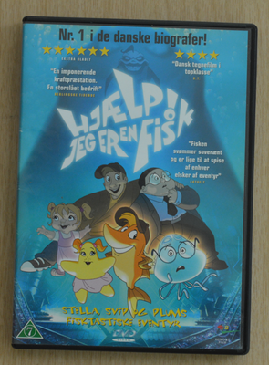 Hjælp! Jeg er en fisk, DVD, animation, Hjælp! Jeg er en fisk
Se gerne mine andre annoncer med film.
