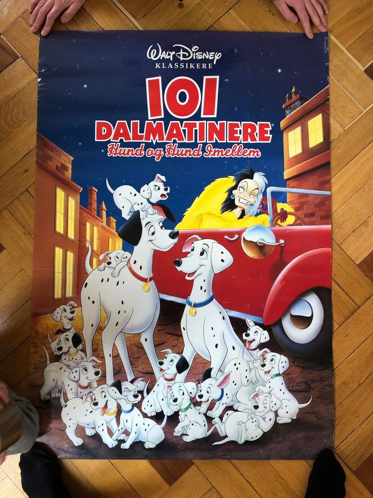 Plakat , Disney, motiv: 101 dalmatiner – dba.dk – Køb og Nyt Brugt