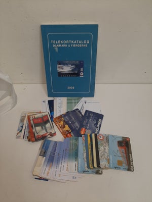 Telefonkort, Div telekort og andre plastkort m.m, Div kort og katalog
Sender KUN på købers regning o