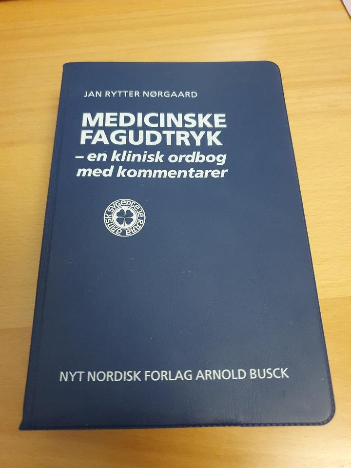 Medicinske fagudtryk, Jan Nørgaard, emne: anden kategori