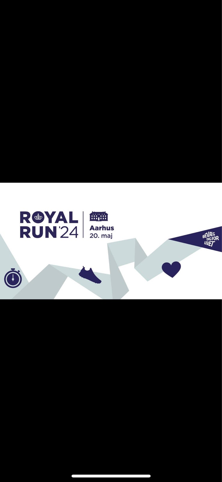 Løbsnummer, 3 løbenumre Royal run Aarhus 10 km , Royal run