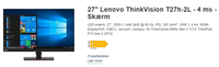Lenovo, fladskærm, ThinkVision 27