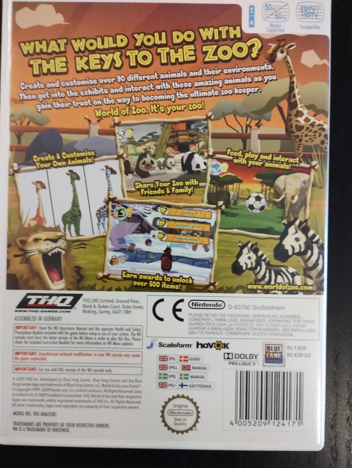 World Of Zoo, Nintendo Wii