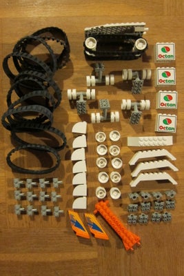 Lego blandet, Forskellige klodser, Forskellige klodser:

4 Octan klodser, 5 kr. pr. stk.
4 hvide bro