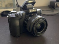 Canon m50 kamera klar til streaming og vlog, Canon, M50
