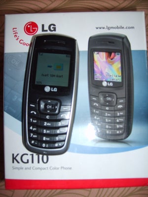 LG KG110, God, En retro mobil, der er nærmest ubrugt.
Kommer i original emballage med brugsvejlednin