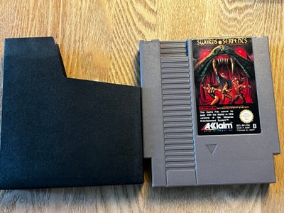 Swords and Serpents, NES, Kun spil - der er ingen æske eller manual med.

Køber betaler fragt ved fo