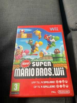 Super Mario bros , Wii, Virker fint og ingen ridser