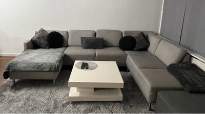 Sofa, stof, 5 pers., Vi sælger denne Sofa, da vi renoverer stuen og nu skal prøve med andre farveton