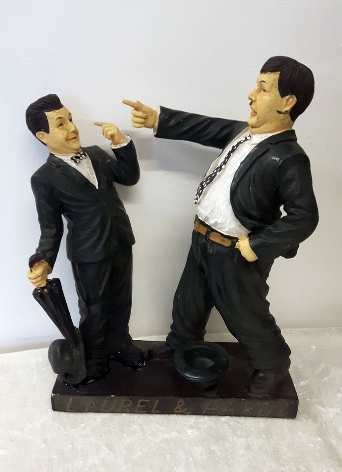 Samlefigurer, Gø og Gokke, Stand Laurel og Oliver Hardy