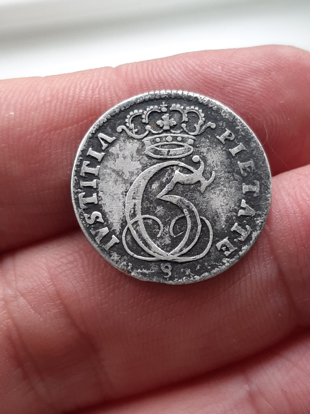 Danmark, mønter, 8 skilling