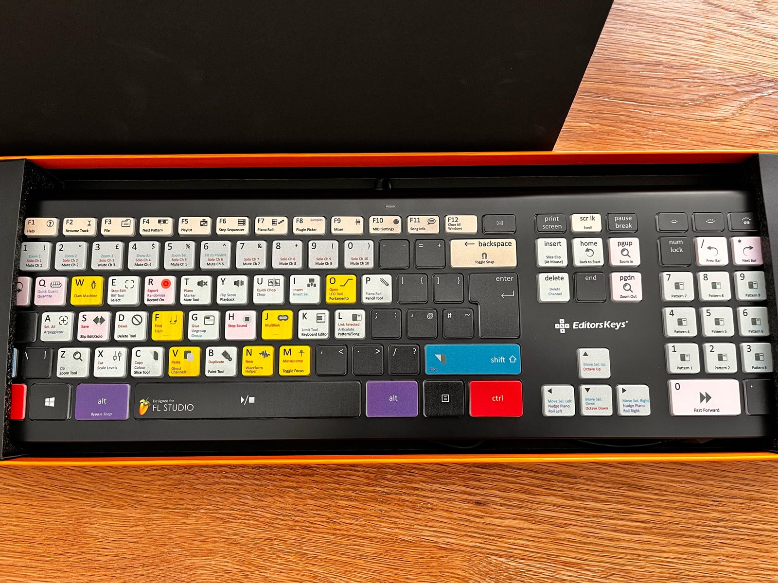 Tastatur, EditorKeys, FL Studio backlit