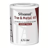 Træ- og metalmaling, Silvanol, 0,70 liter