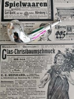 Antik tysk julepynt pibe .250 kr.